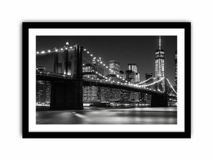 New York Black & white Art Print