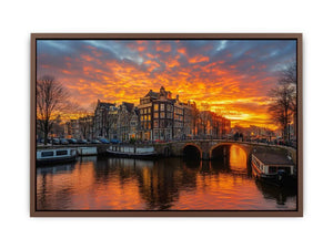 Amsterdam Sunrise Poster