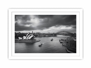 Sydney Skyline Streched canvas