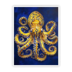 Blue Ringed Octopus Framed Print