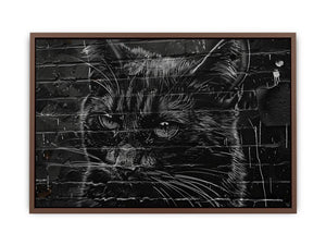 Graffiti Cat Poster