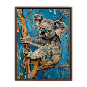 Moonlit Koala Poster