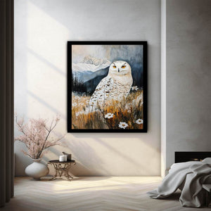 Moonlit Guardian Owl