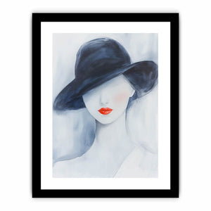 Eyes Closed, Heart Open Art Print