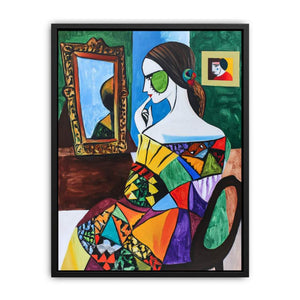 Picasso Woman Painting