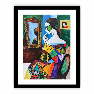 Picasso Woman Art Print