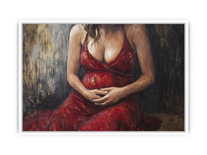 Velvet Empress Framed Print