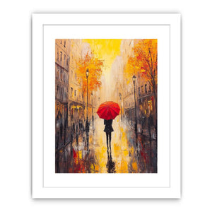 Midnight Stroll In Paris Streched canvas