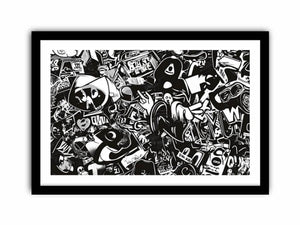 Fragments Of A Story Art Print