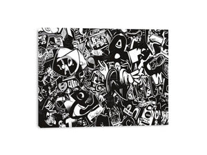 Fragments Of A Story Canvas Print