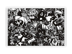 Fragments Of A Story Framed Print