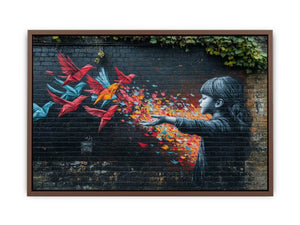 Shadows In Spray Poster