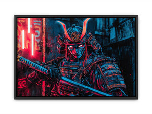 Cyberpunk Samurai Painting