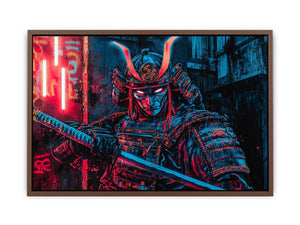 Cyberpunk Samurai Poster