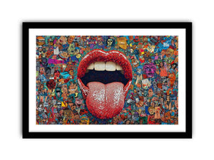 Ink Of The Streets Art Print