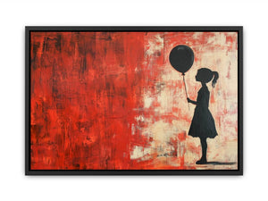 Baloon Girl Painting