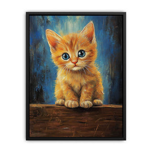 Cute Kitten Painting