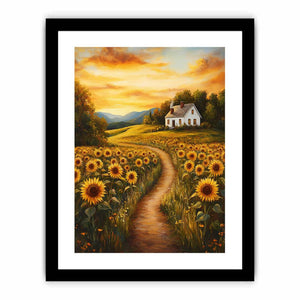 Sunlit Serenade Art Print