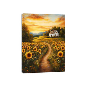 Sunlit Serenade Canvas Print