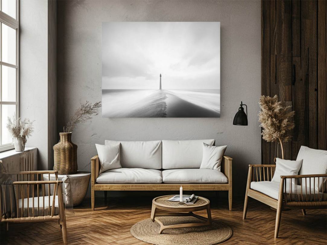 Lighthouse Monochrome