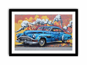 Rebel Ride Art Print