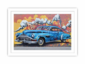 Rebel Ride Streched canvas