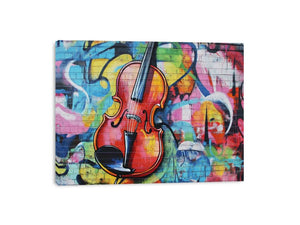 Rhythmic Walls Canvas Print