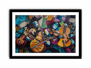 Graffiti Symphony Art Print