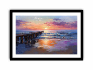 Celestial Dusk Art Print