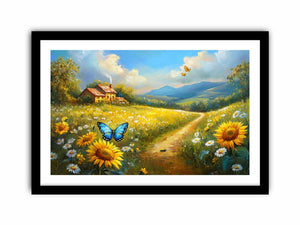 Whispering Wings Of Dawn Art Print