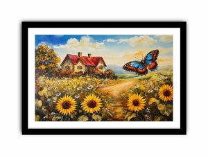Ethereal Garden Fligh Art Print