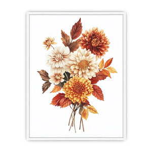 Aquarelle Blossoms Framed Print