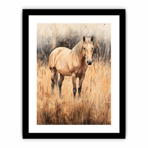 Moonlit Gallop Art Print