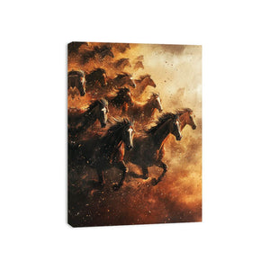 Golden Hoof Canvas Print