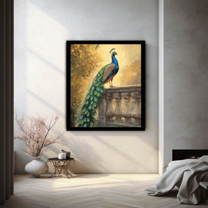Peacock Sunset Glory