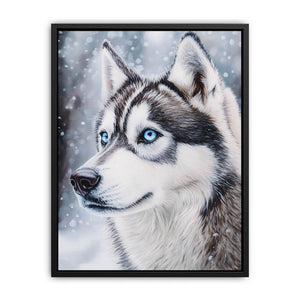 Husky Painting