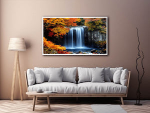 Vibrant Waterfall