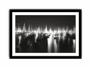 Sailboats Serenity Art Print