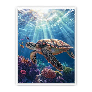 Ocean Voyager Framed Print