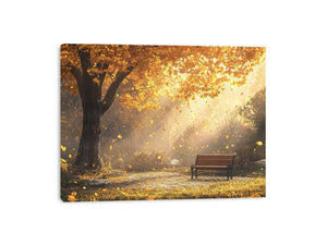Fall's Radiance Canvas Print