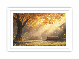 Fall's Radiance Streched canvas