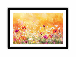 Sunlit Meadows Art Print