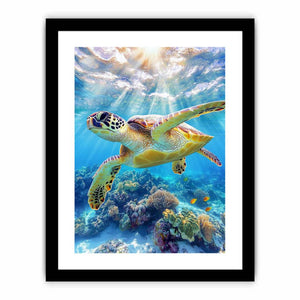 Coral Cruiser Art Print
