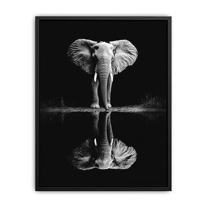 Elephant’s Reflection Painting