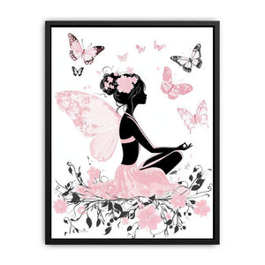 Butterflies In Bloom Painting