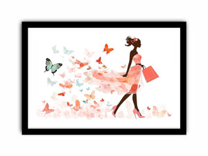 Wings Of Her Soul Art Print