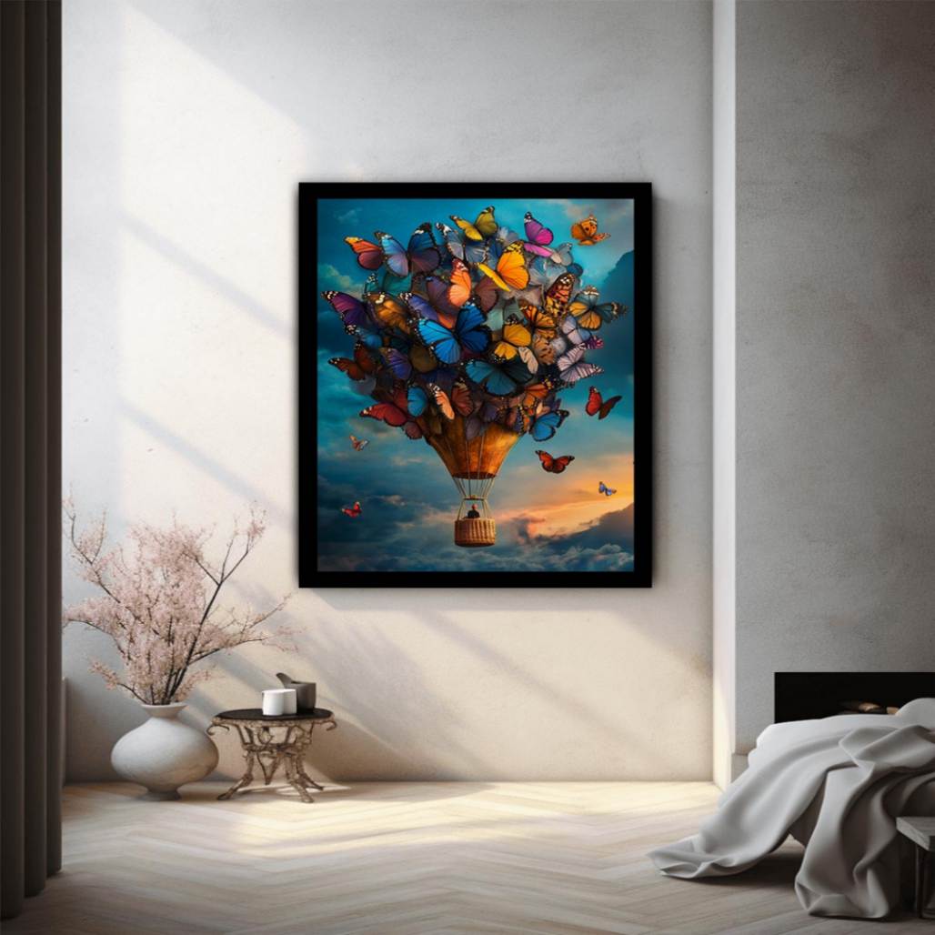 Floating With Butterflies
