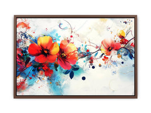 Blossoms In The Wind Poster