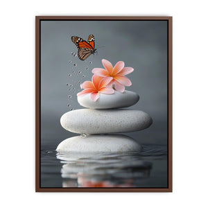 Whispering Wings On Stone Poster