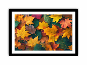 Autum leaves III Art Print